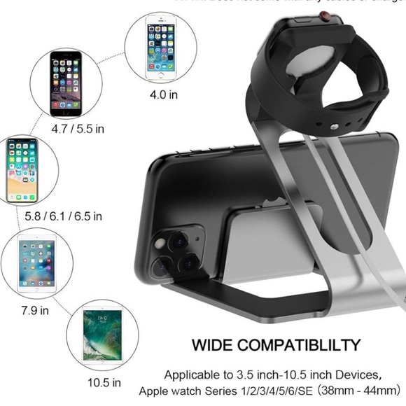 Apple Watch charger stand / phone stand - Picture 4 of 5